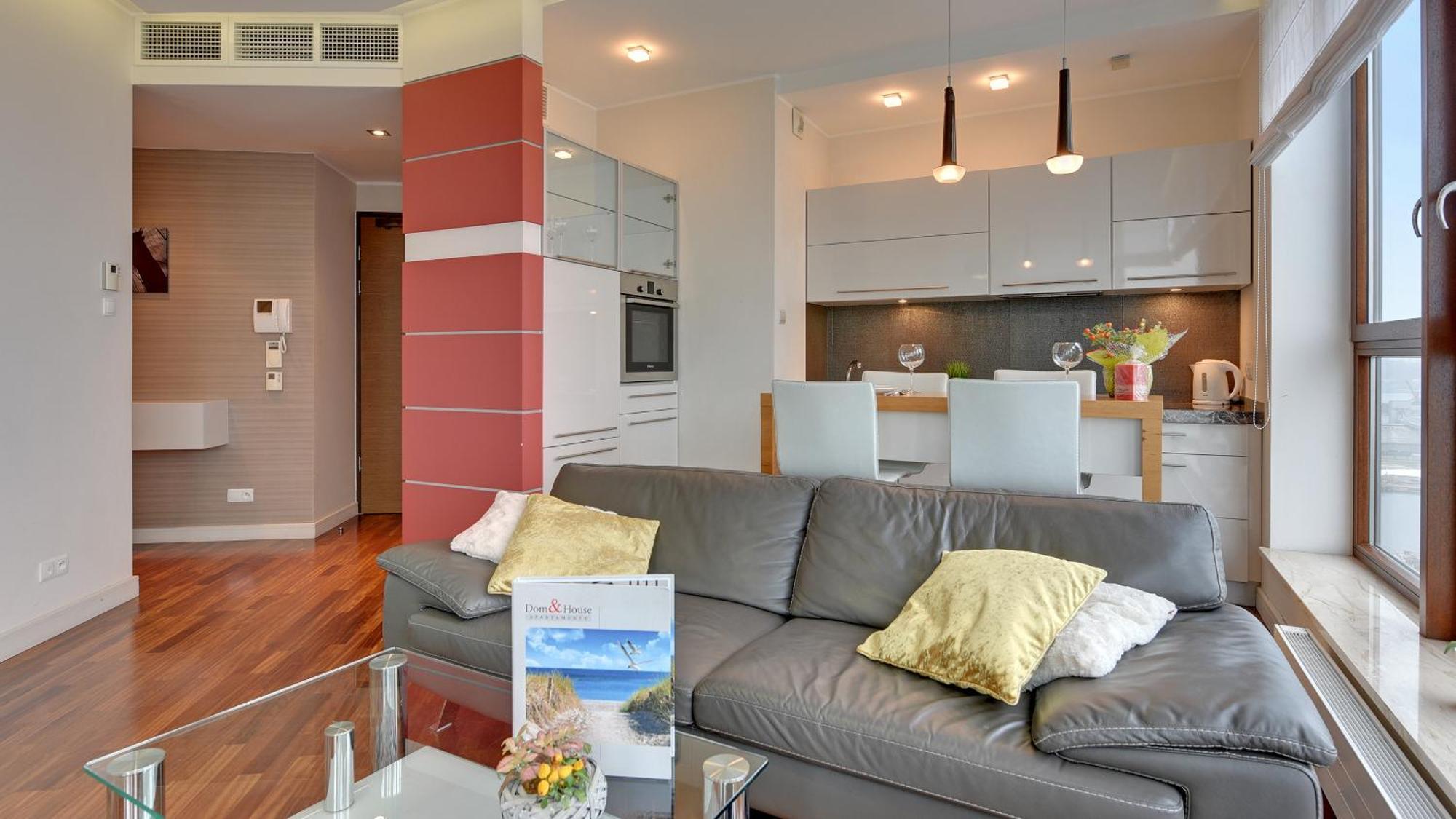 Dom & House - Apartamenty Sea Towers Gdynia Szoba fotó